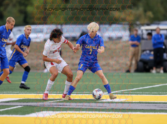  10-15-25 Varsity Boys Soccer Carmel vs Lawrence North Regional Semifinals