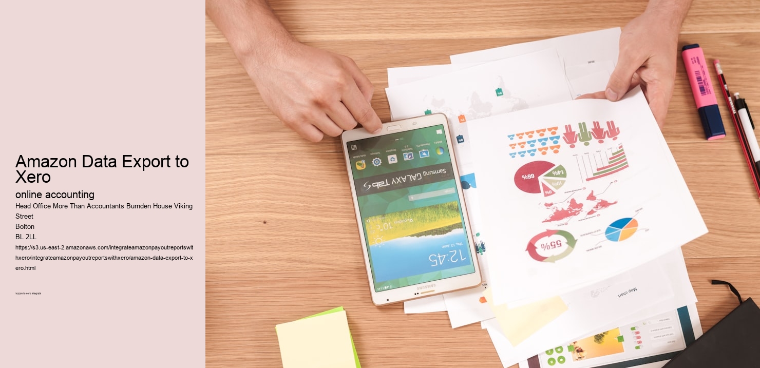 Amazon Data Export to Xero