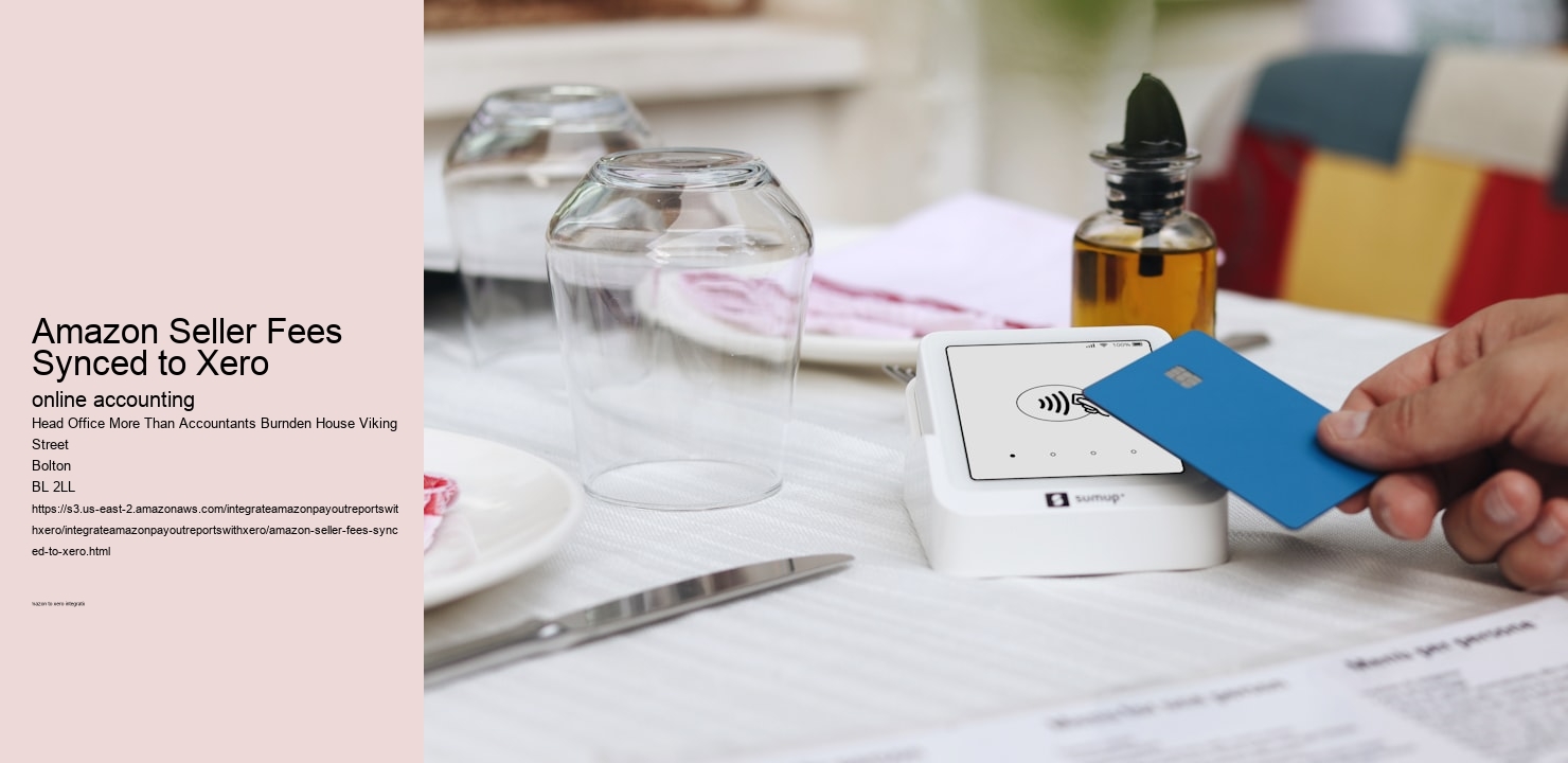 Amazon Seller Fees Synced to Xero