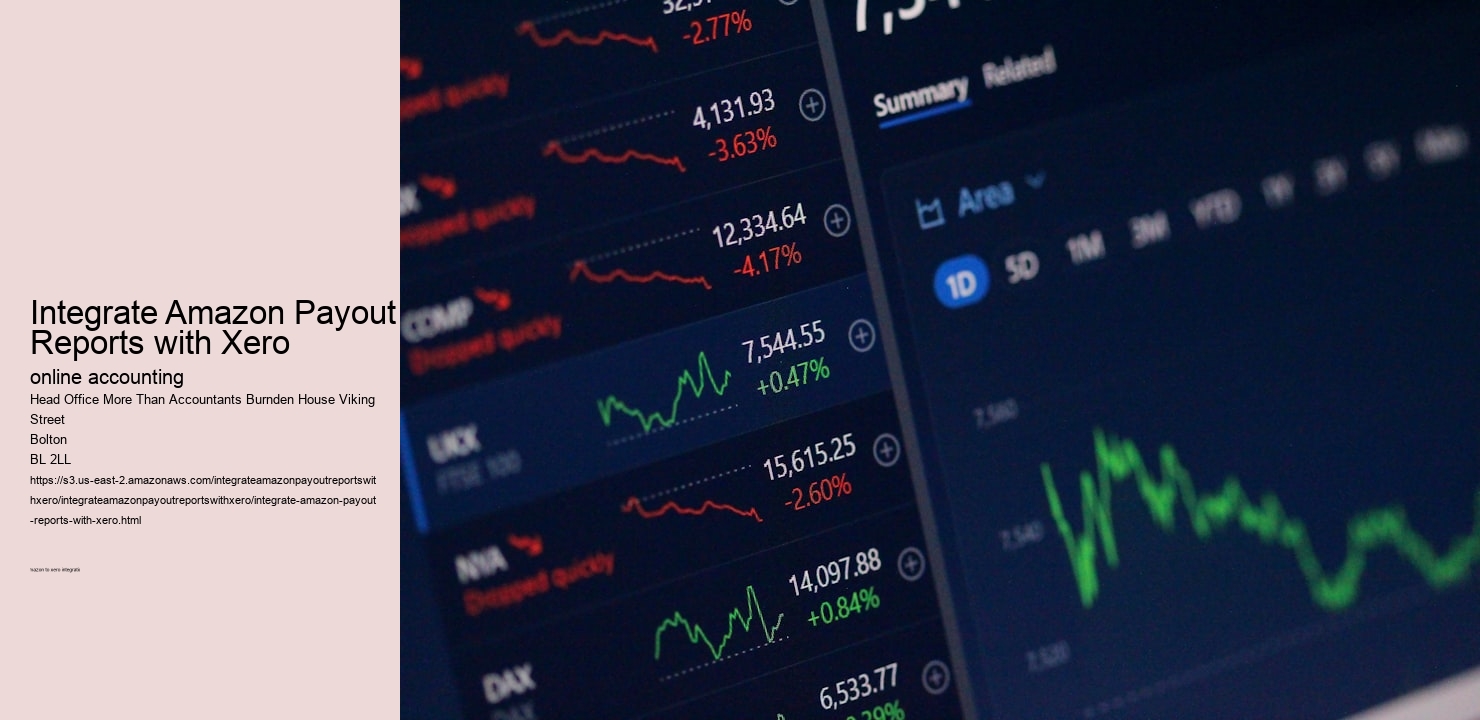 Integrate Amazon Payout Reports with Xero
