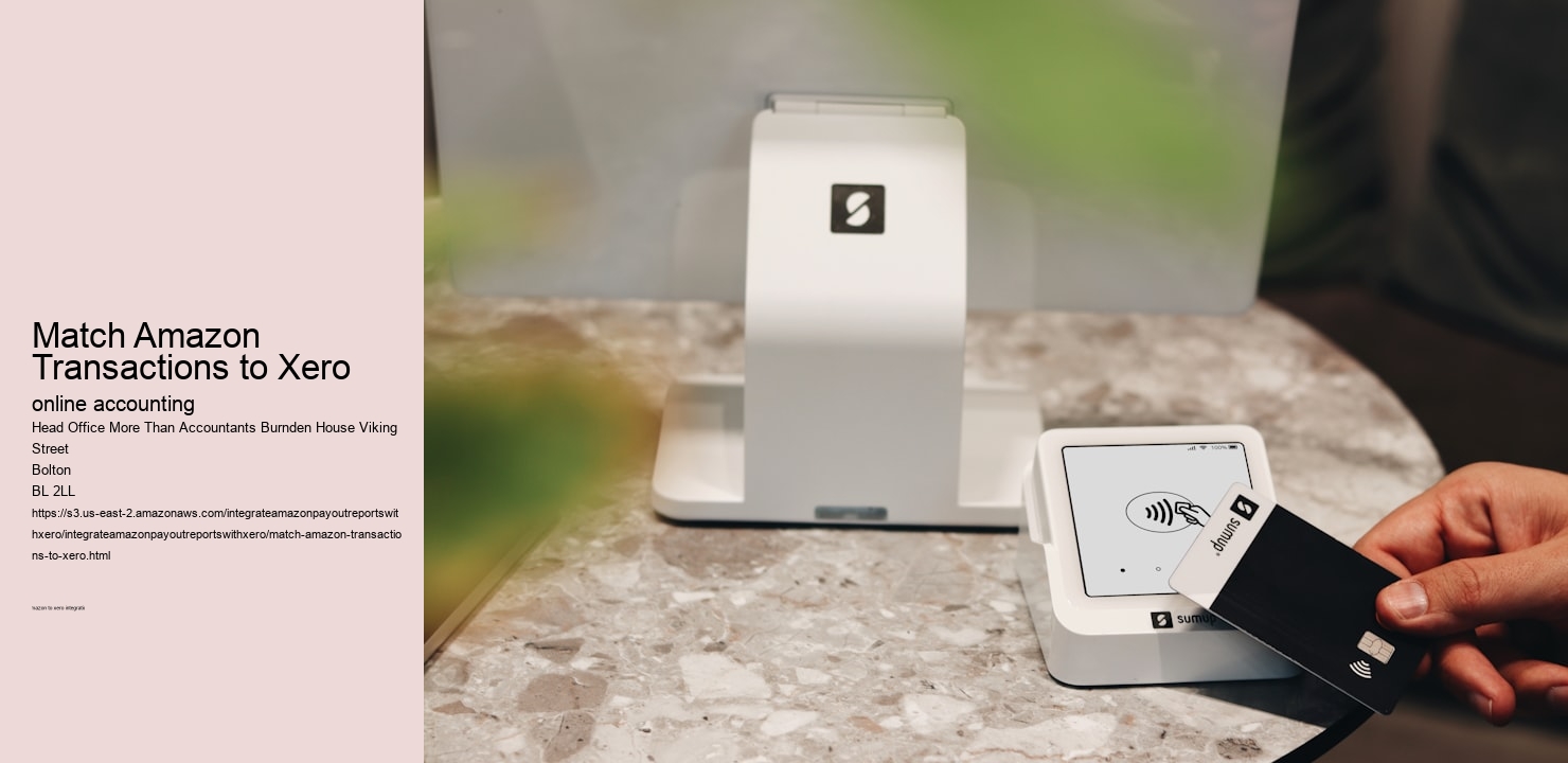 Match Amazon Transactions to Xero