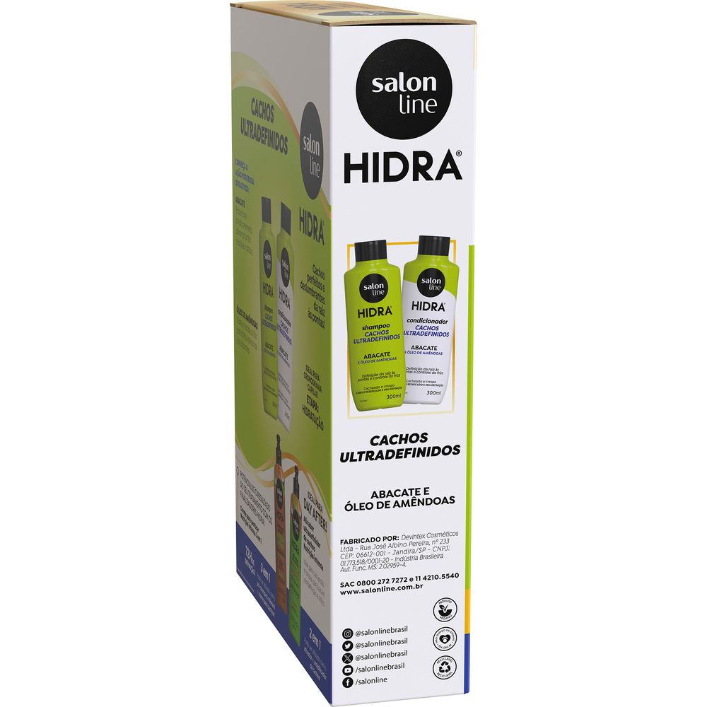Kit Hidra Cachos Ultra Definidos - detalhe lateral