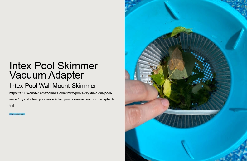 Intex Pool Skimmer Vacuum Adapter