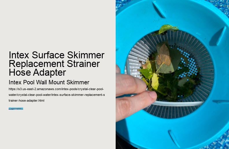 Intex Surface Skimmer Replacement Strainer Hose Adapter