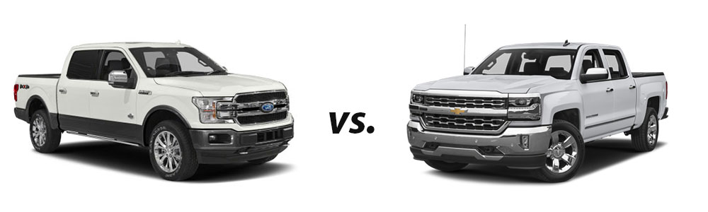 2018 Ford F-150 vs. 2018 Chevy Silverado