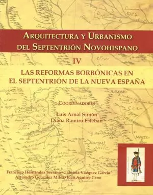 Carátula de Arquitectura y Urbanismo del Septentrión Novohispano IV