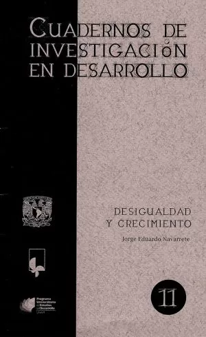 Carátula de Desigualdad y crecimiento
