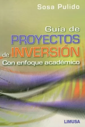 Carátula de Guía de proyectos de inversión