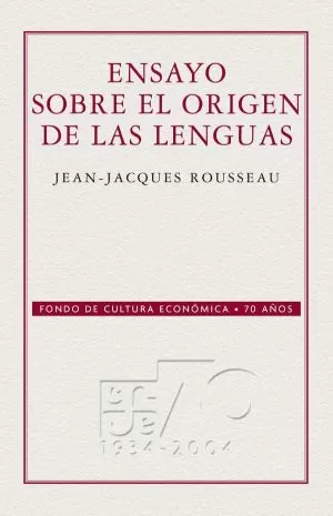 Carátula de Ensayo sobre el origen de las lenguas
