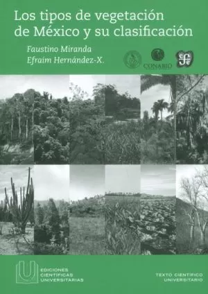 Carátula de Los tipos de vegetación de México y su clasificación