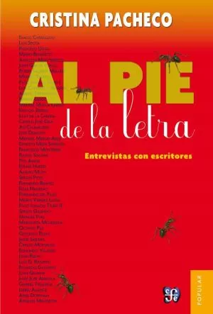 Carátula de Al pie de la letra