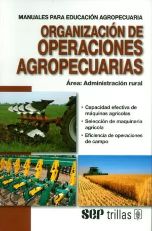 Carátula de Organización de operaciones agropecuarias