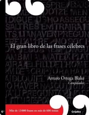 Carátula de El gran libro de las frases celebres