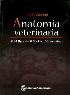 Carátula de Anatomía veterinaria