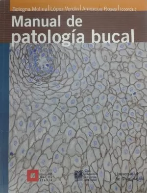 Carátula de Manual de patología bucal