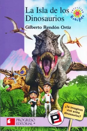 Carátula de La isla de los dinosaurios