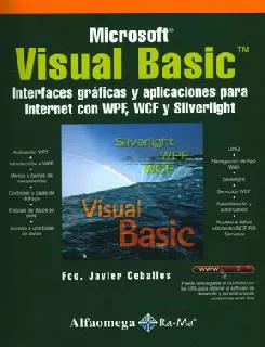 Carátula de Microsoft Visual Basic - Interfaces gráficas y aplicaciones para Internet con WPF, WCF y Silverlight