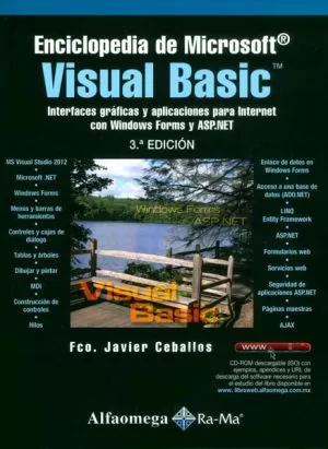 Carátula de Enciclopedia de Microsoft Visual Basic