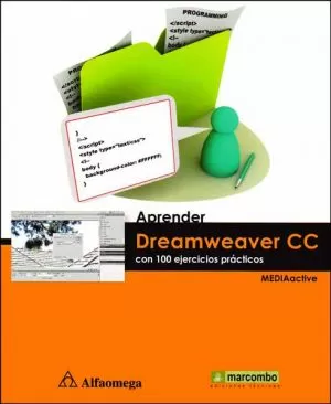 Carátula de Aprender Dreamweaver CC