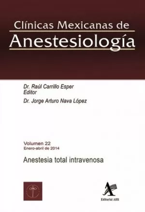 Carátula de Anestesia total intravenosa