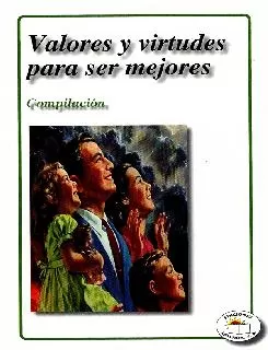 Carátula de Valores y virtudes para ser mejores