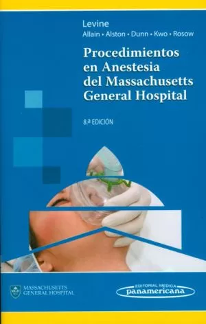 Carátula de Procedimientos en Anestesia del Massachusetts General Hospital