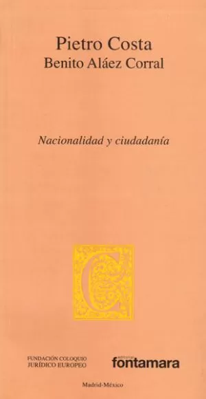 Carátula de Nacionalidad y ciudadanía