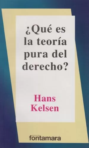 Carátula de ¿Qué es la teoría pura del derecho?
