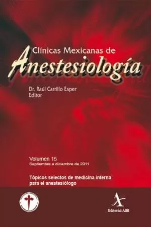 Carátula de Tópicos selectos de medicina interna para el anestesiólogo