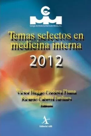 Carátula de Temas selectos de medicina interna 2012