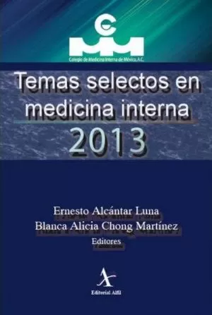 Carátula de Temas selectos en medicina interna 2013
