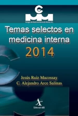 Carátula de Temas selectos en medicina interna 2014