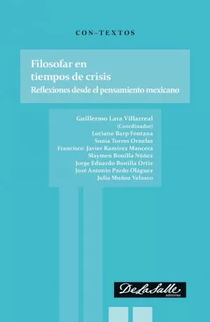 Carátula de Filosofar en tiempos de crisis