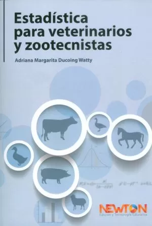 Carátula de Estadística para veterinarios y zootecnistas