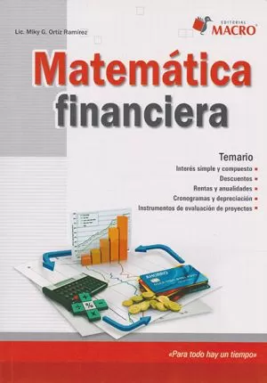 Carátula de Matemática financiera
