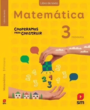 Carátula de Matemática 3, primaria