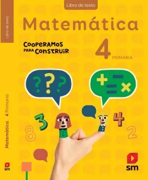 Carátula de Matemática 4, primaria