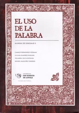 Carátula de El uso de la palabra