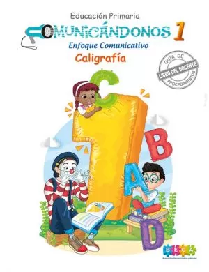 Carátula de Comunicándonos 1er Grado Caligrafía Docente Educación Primaria