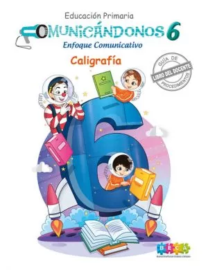Carátula de Comunicándonos 6to Grado Caligrafía Docente Educación Primaria