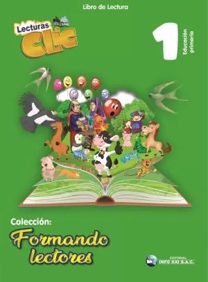 Carátula de Lecturas Clic 1. Educación Primaria. Libro de lectura