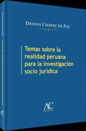 Carátula de Temas sobre la realidad peruana para la investigación socio jurídica