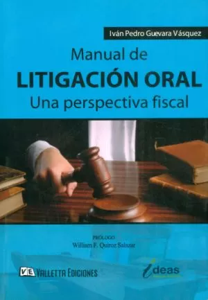 Carátula de Manual de litigación oral
