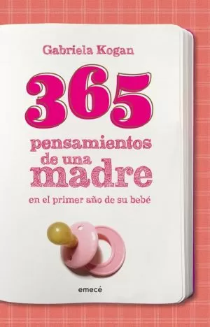 Carátula de 365 pensamientos del primer año del bebé