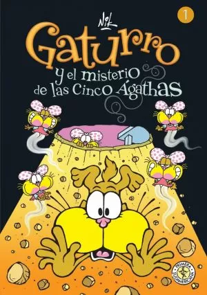 Carátula de Gaturro y el misterio de las cinco Ágathas