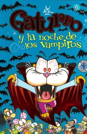 Carátula de Gaturro y la noche de los vampiros