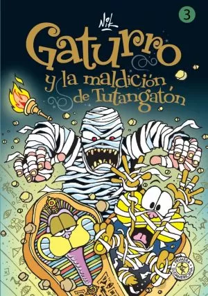 Carátula de Gaturro y la maldición de Tutangatón