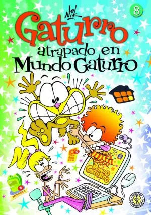 Carátula de Gaturro atrapado en mundo gaturro