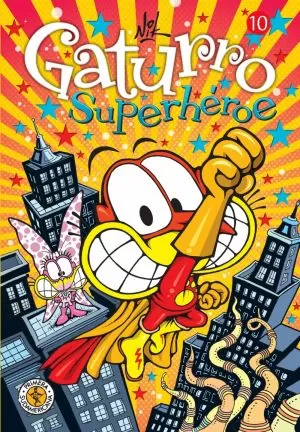 Carátula de Gaturro superhéroe
