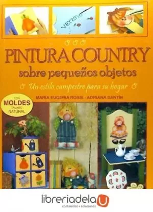 Carátula de Pintura country sobre pequeños objetos